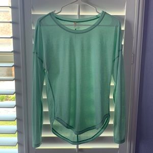 long sleeve workout top